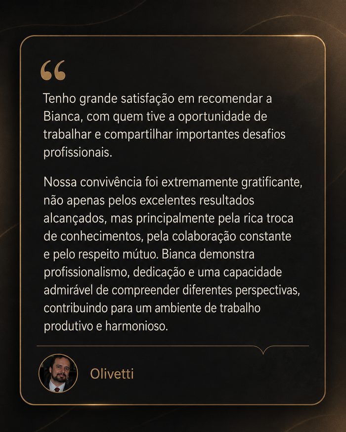 Depoimento — Olivetti