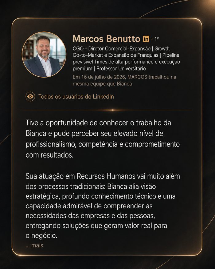 Depoimento — Marcos Benutto